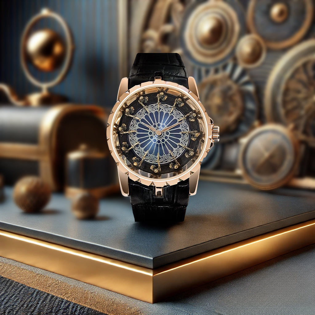 Genuine Twelve Knights of the Round Table Watch Waterproof Cool Quartz Watch Men's Large Dial Watch