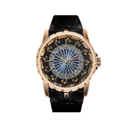 Genuine Twelve Knights of the Round Table Watch Waterproof Cool Quartz Watch Men's Large Dial Watch