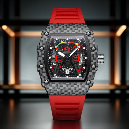 New concept watch men's student trend waterproof luminous men's watch personality quartz watch