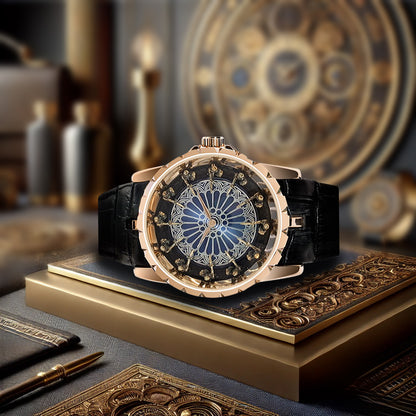 Genuine Twelve Knights of the Round Table Watch Waterproof Cool Quartz Watch Men's Large Dial Watch