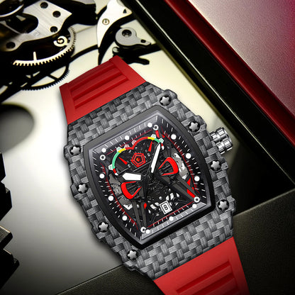New concept watch men's student trend waterproof luminous men's watch personality quartz watch