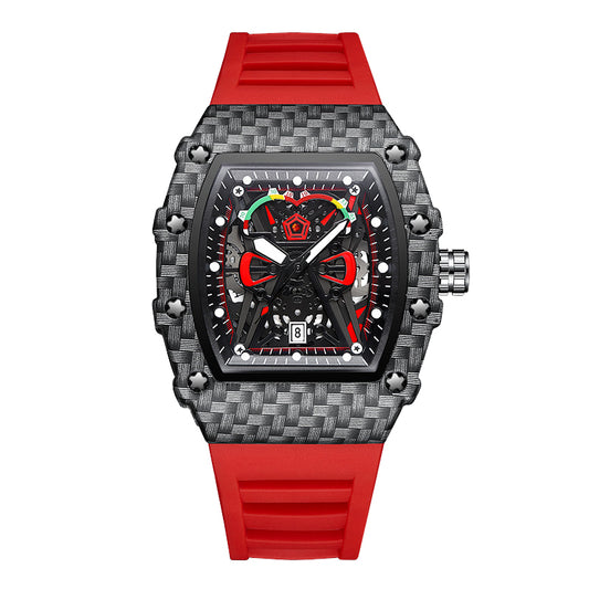 New concept watch men's student trend waterproof luminous men's watch personality quartz watch