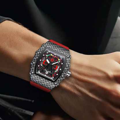 New concept watch men's student trend waterproof luminous men's watch personality quartz watch